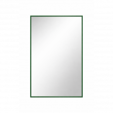 Зеркало в зеленой(изумрудной) алюминиевой раме Сильвиан 003 